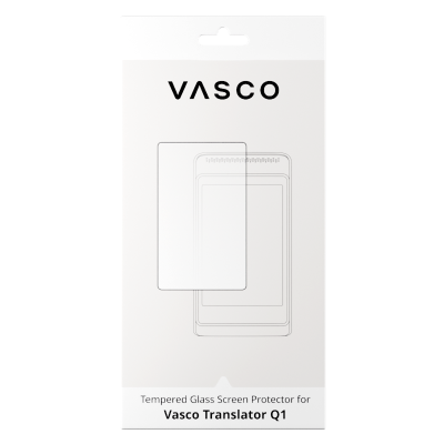 Protetor de ecrã de vidro temperado para Vasco Translator Q1