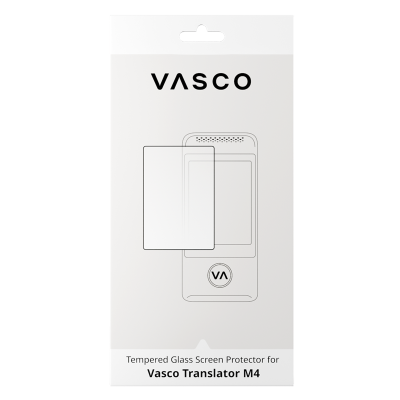 Protetor de ecrã em vidro temperado para Vasco Translator M4